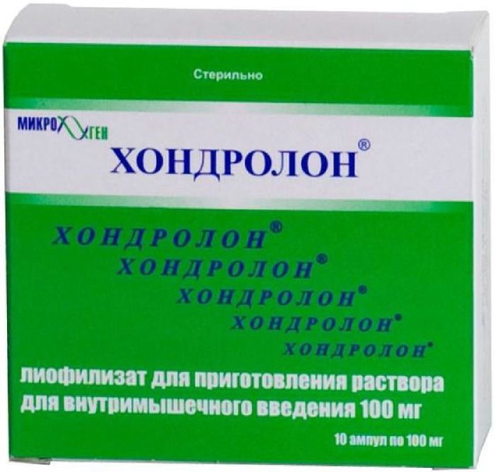 Hondrolon lyophilisate for the preparation of injectable solution of .