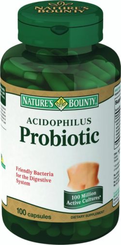 Natures bounty acidophilus probiotic capsules 476mg 100 pcs | PharmRu ...