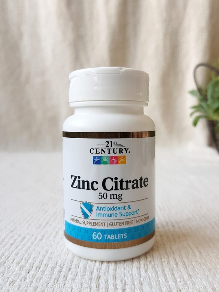 21st Century Zinc Citrate 50 Mg 60 Tablets Pharmru Worldwide Pharmacy Delivery