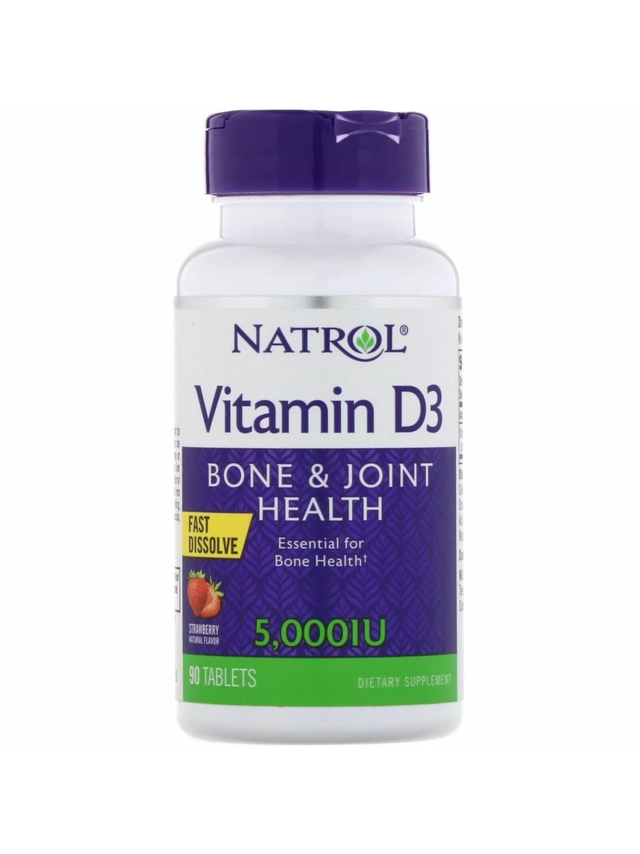 Natrol / Natrol Vitamin D3 5000 IU F / D 90 Tablets | PharmRu ...